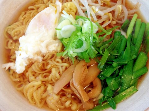 野菜たっぷり☆マルちゃん正麺醤油味